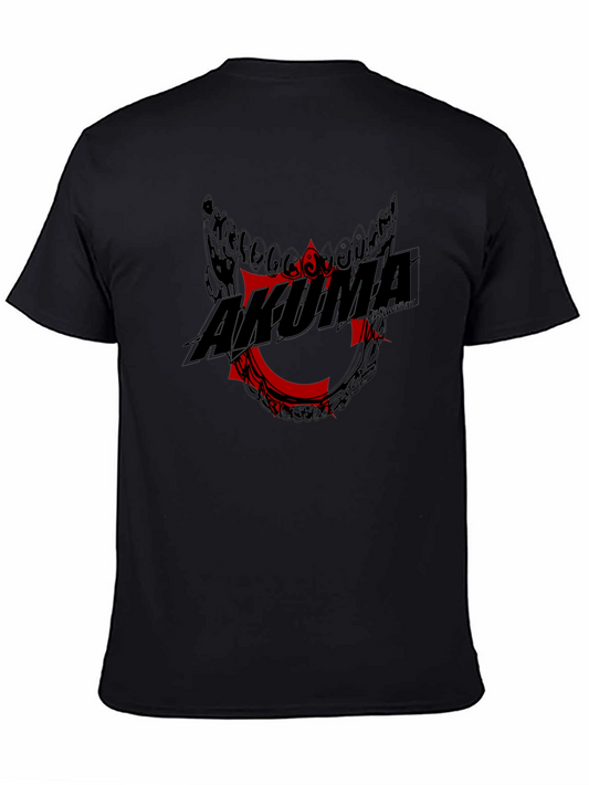 Akuma Graphic Print T-Shirt - Street Fighter Inspired