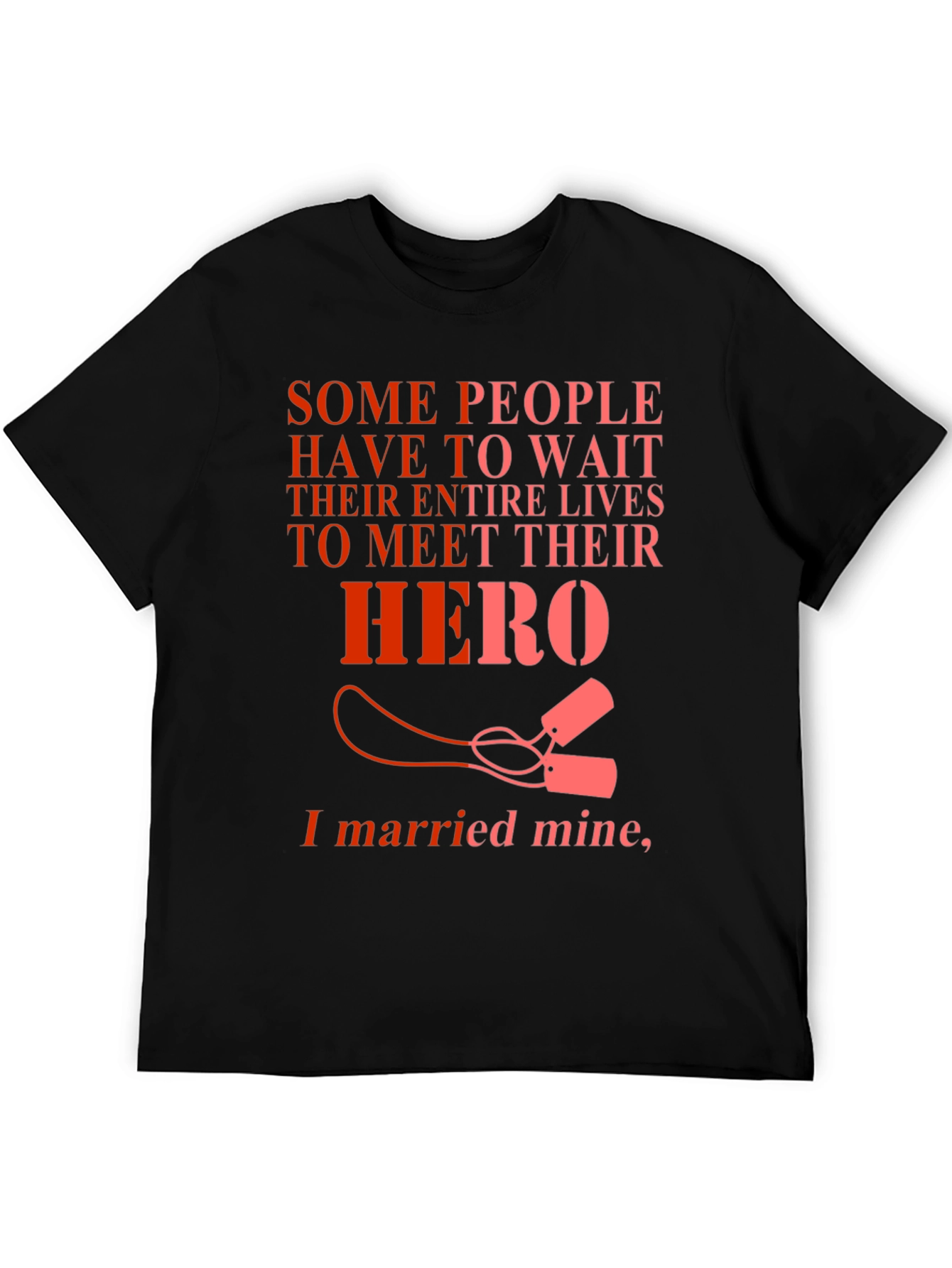 I Married My Hero Graphic T-Shirt