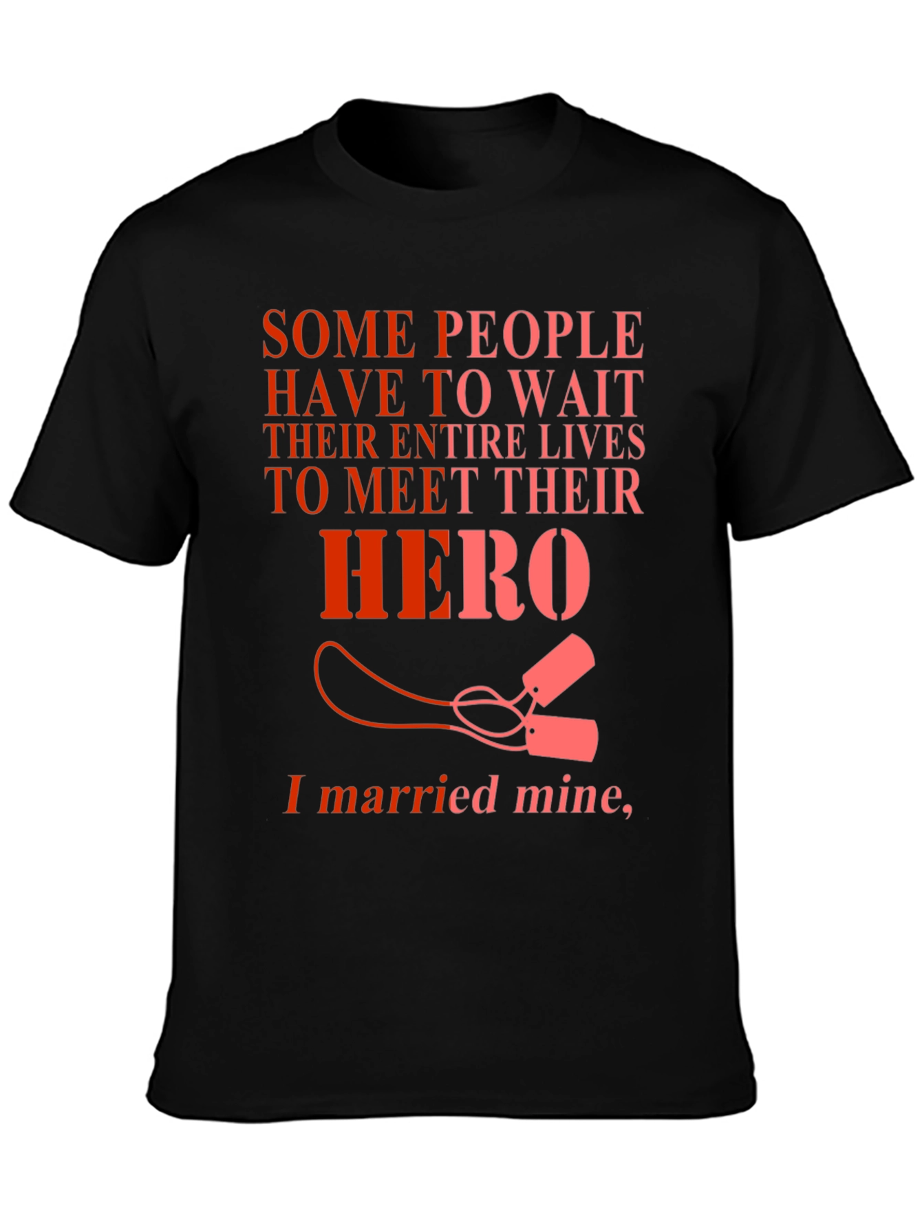I Married My Hero Graphic T-Shirt