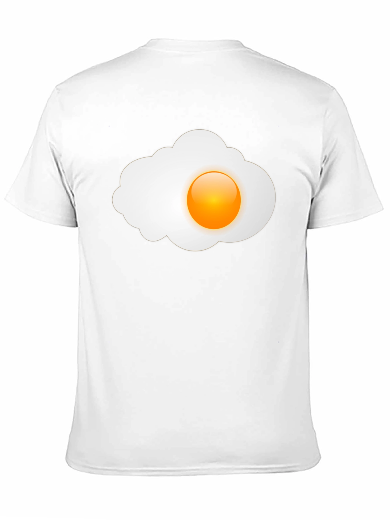 Sunny Side Up Graphic Tee - Casual Black T-Shirt