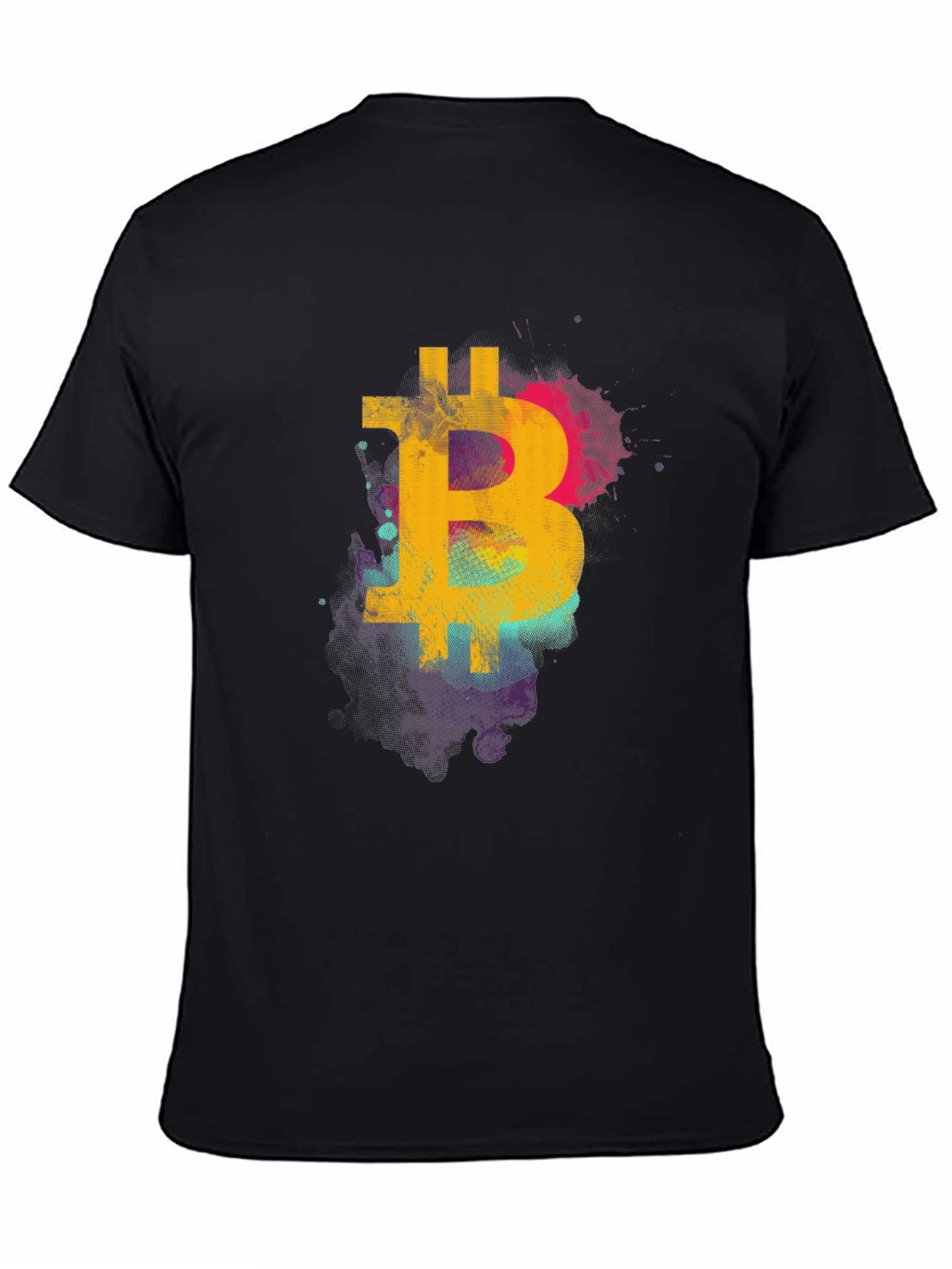 Bitcoin Art Graphic T-Shirt - Crypto Tee