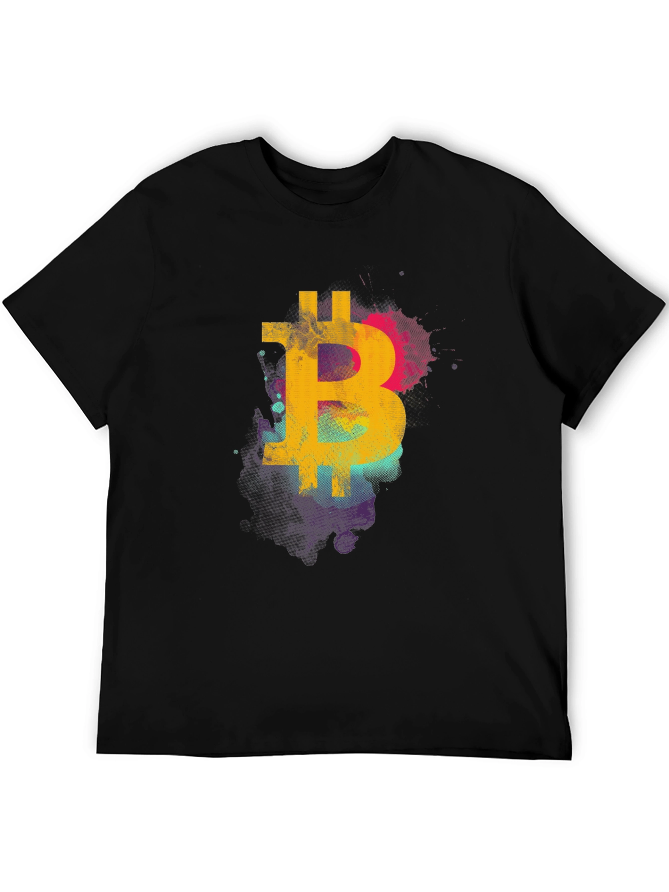 Bitcoin Art Graphic T-Shirt - Crypto Tee