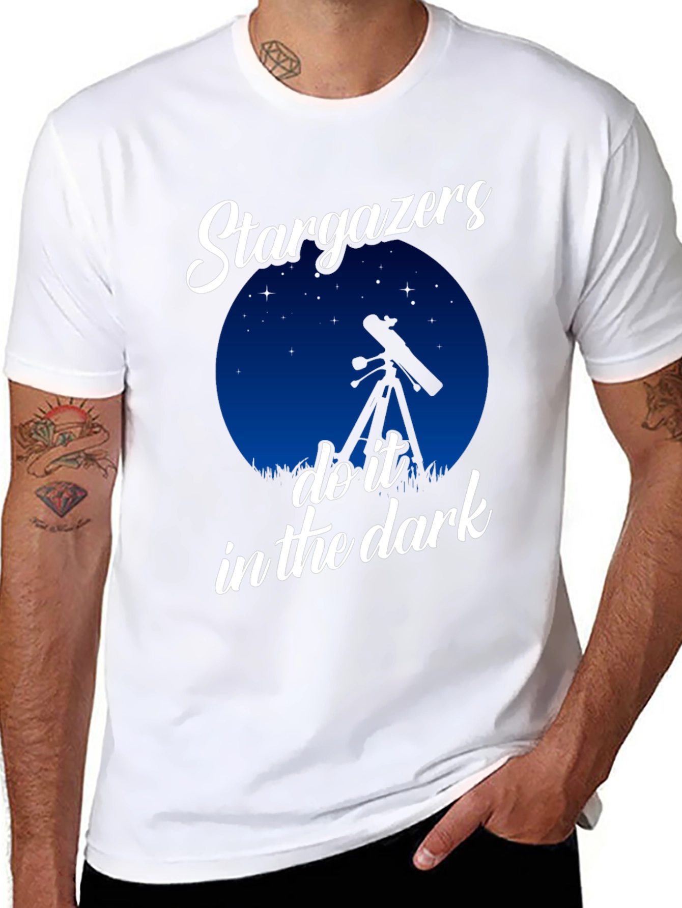 Stargazers Do It In The Dark Tee
