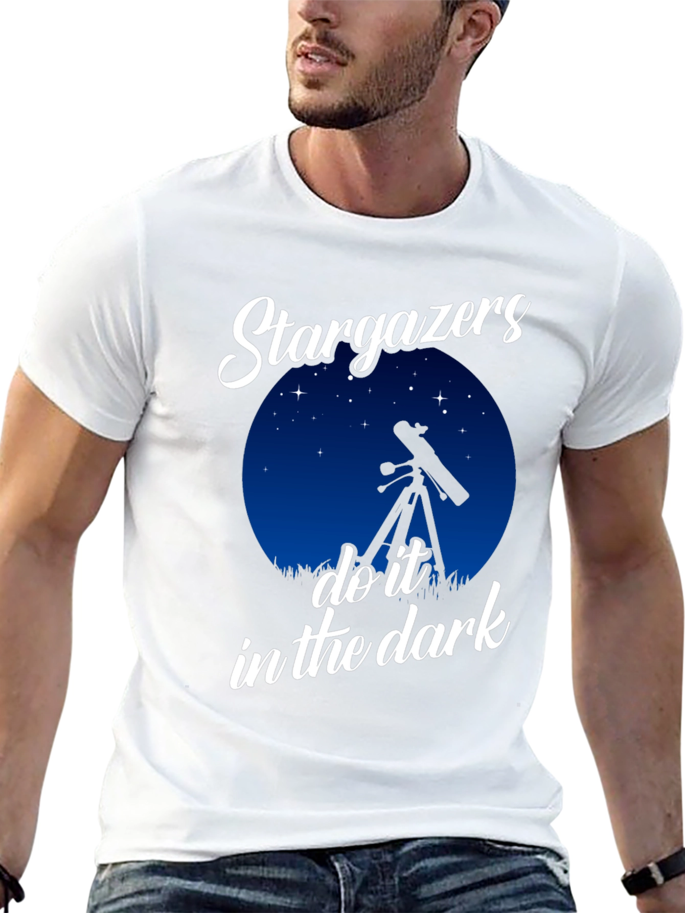 Stargazers Do It In The Dark Tee