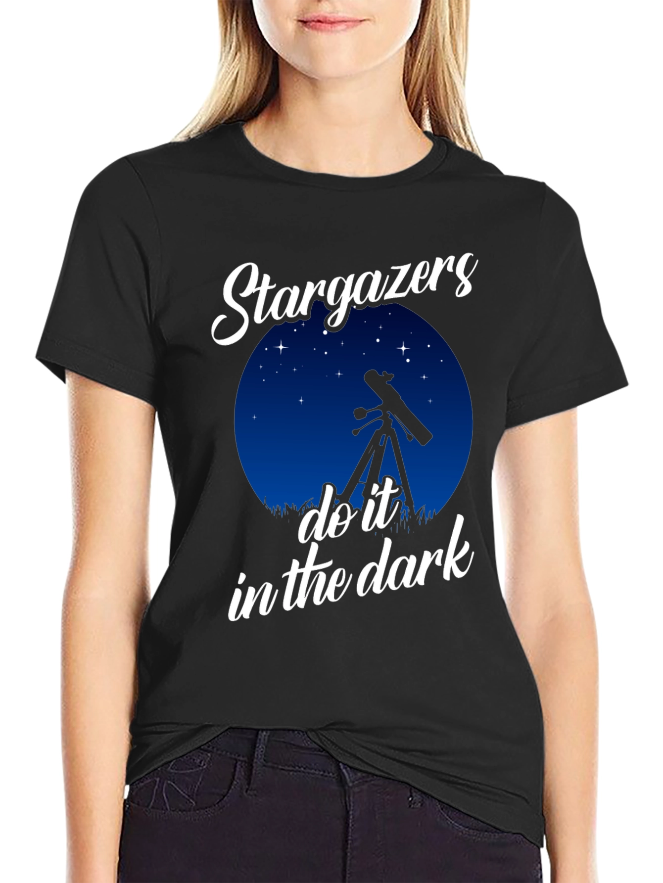 Stargazers Do It In The Dark Tee