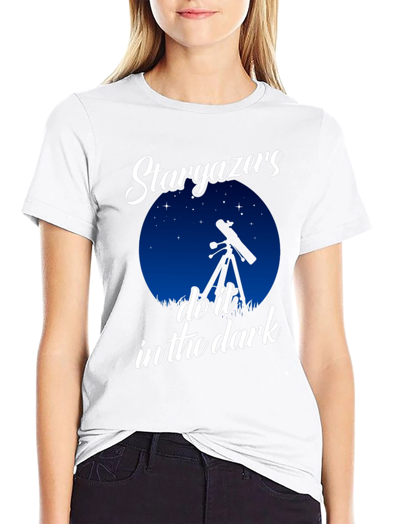 Stargazers Do It In The Dark Tee