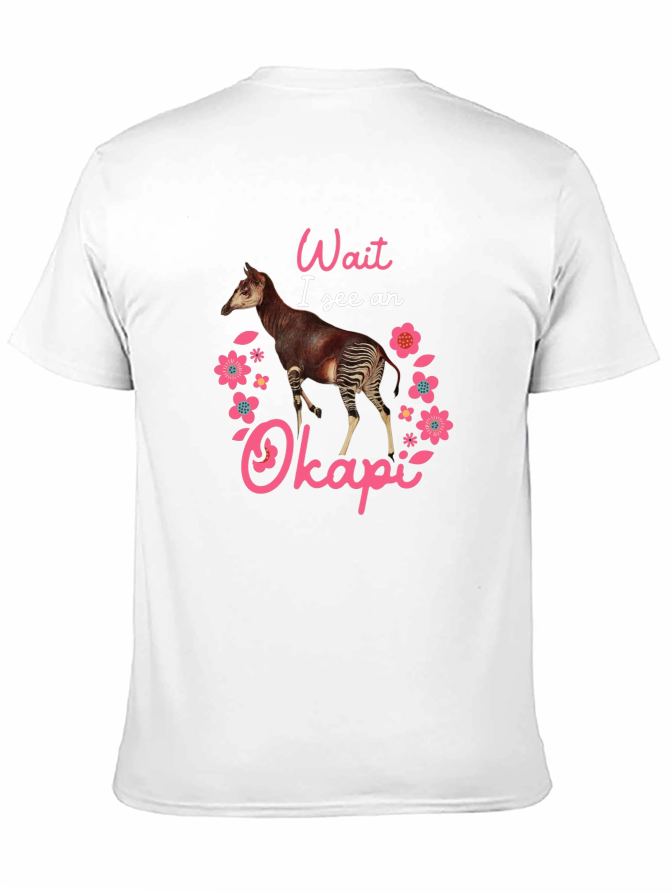 Okapi Animal Graphic Tee - Fun & Unique Design