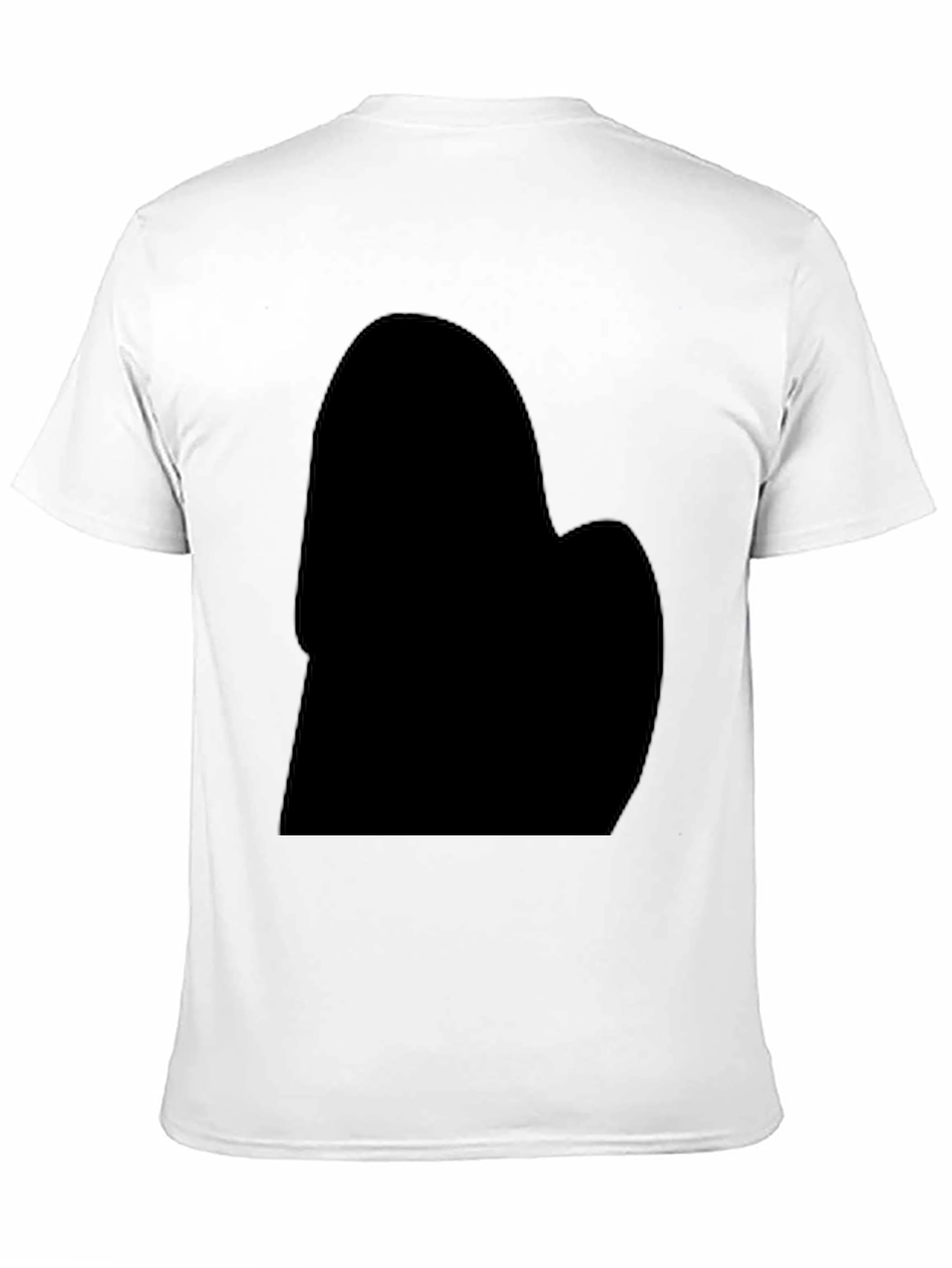 Mens Black Crew Neck Short Sleeve T-Shirt
