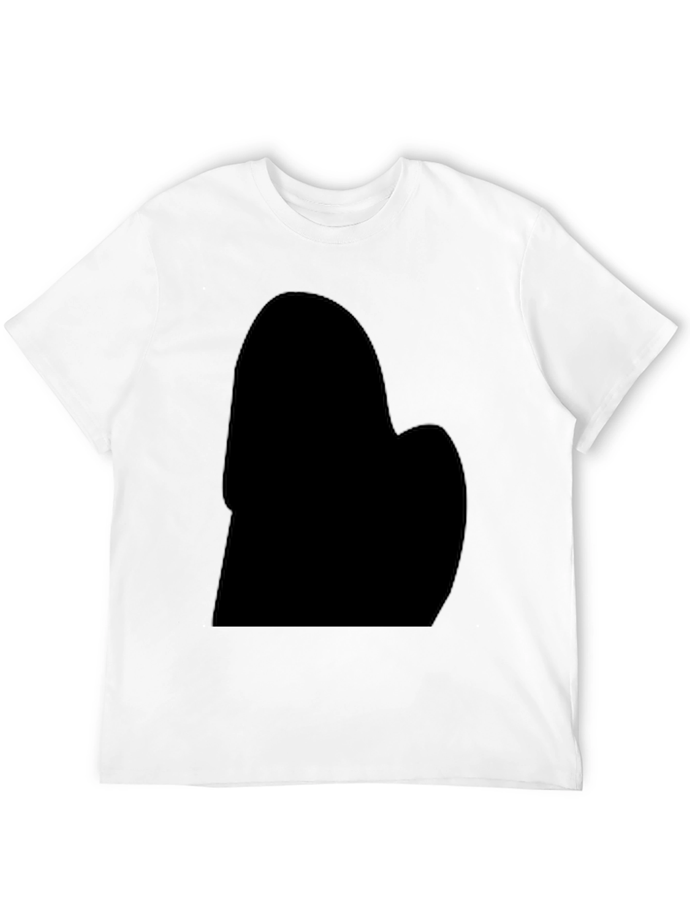Mens Black Crew Neck Short Sleeve T-Shirt