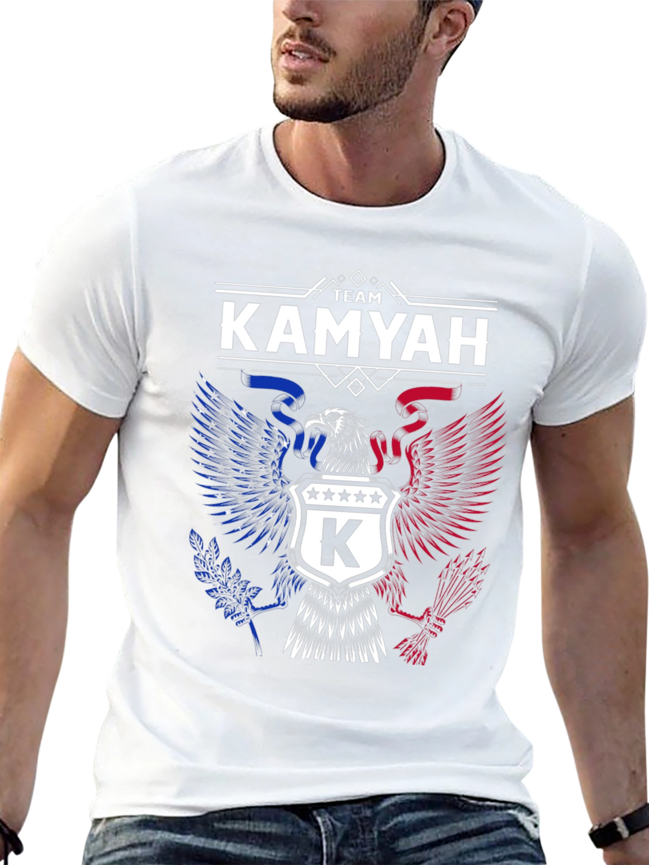 Team Kamyah T-Shirt Eagle Graphic Tee