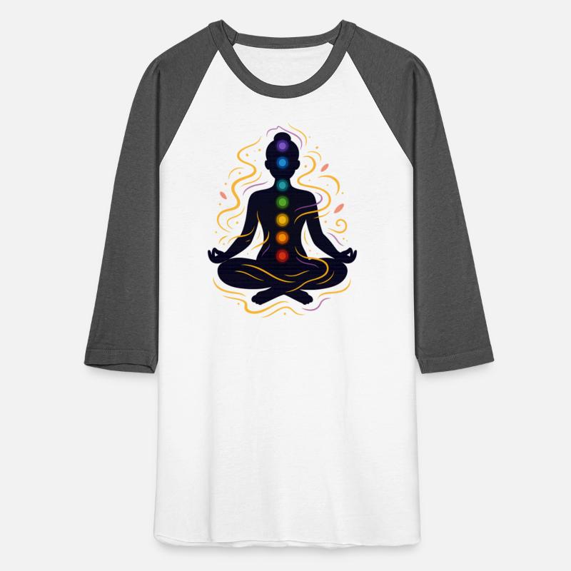 Chakra Alignment Silhouette – Colorful Energy
