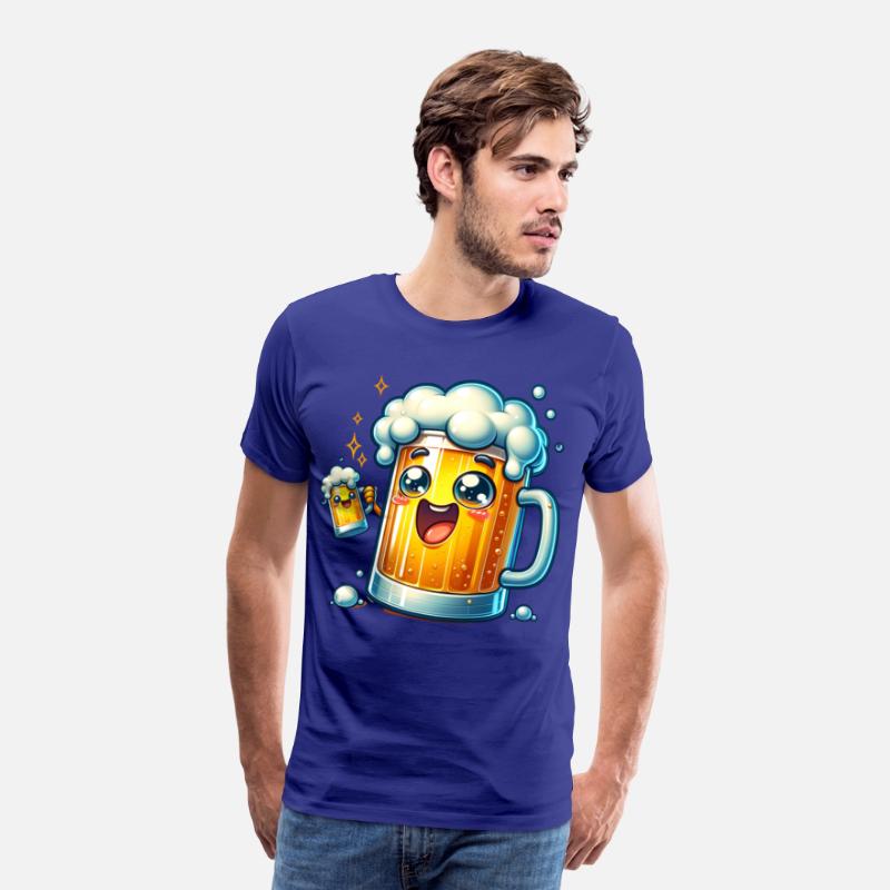 Cheerful Beer Mug Cartoon Fun