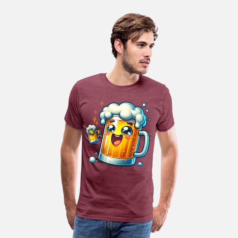Cheerful Beer Mug Cartoon Fun
