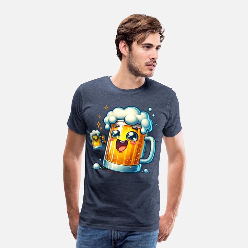 Cheerful Beer Mug Cartoon Fun