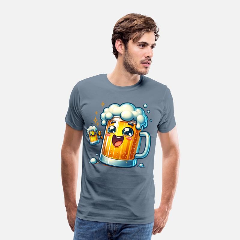 Cheerful Beer Mug Cartoon Fun