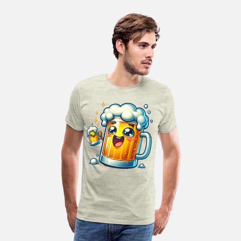 Cheerful Beer Mug Cartoon Fun