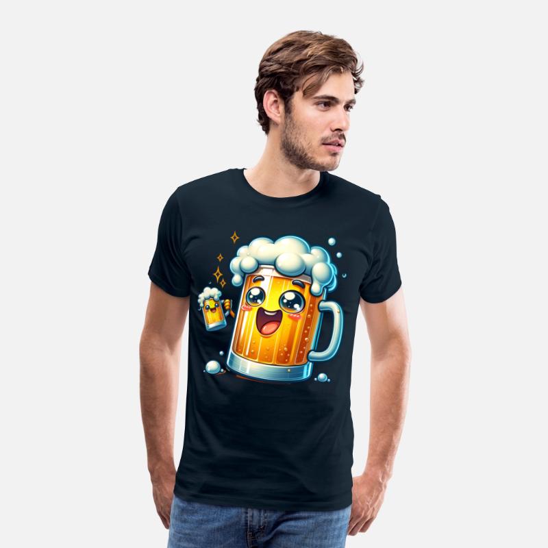 Cheerful Beer Mug Cartoon Fun