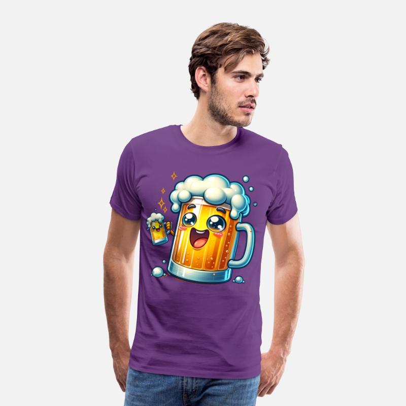 Cheerful Beer Mug Cartoon Fun