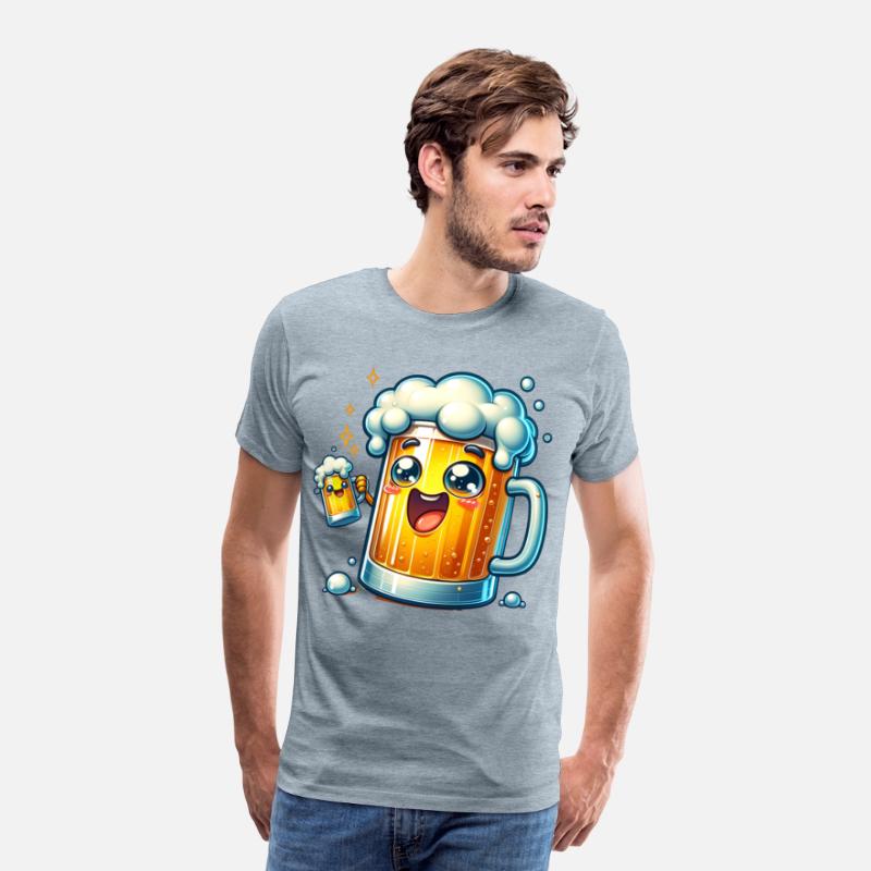 Cheerful Beer Mug Cartoon Fun