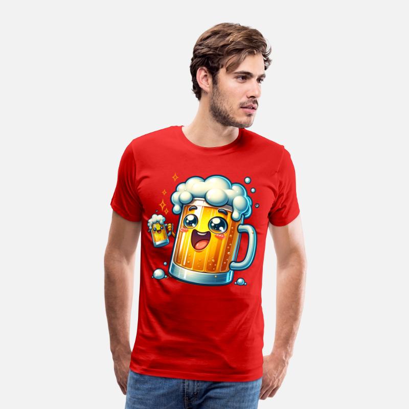 Cheerful Beer Mug Cartoon Fun
