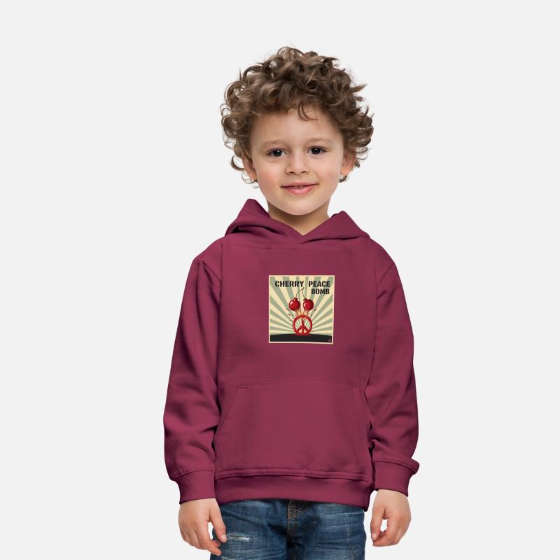 Cherry Peace Bomb – Explosive Retro Pop Art Tee