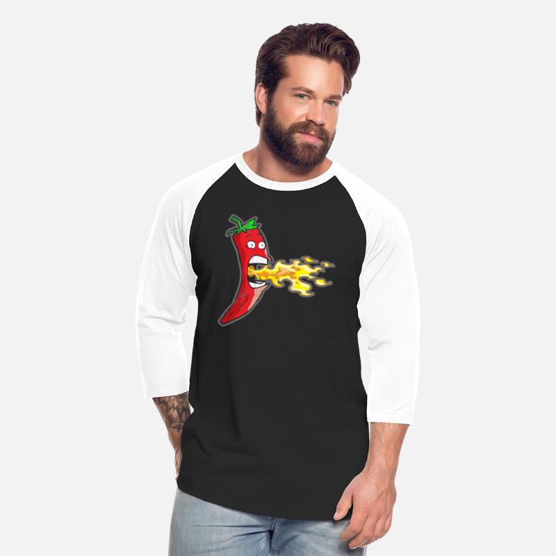 Chilli Pepper Breathing Fire Funny Hot Food Sauce
