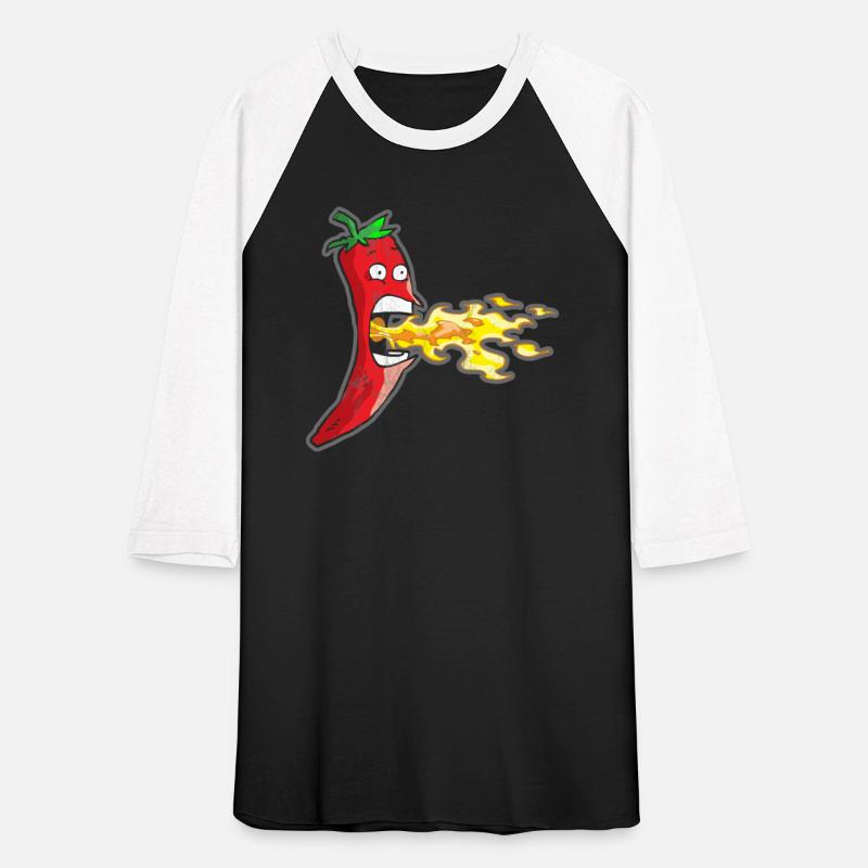 Chilli Pepper Breathing Fire Funny Hot Food Sauce