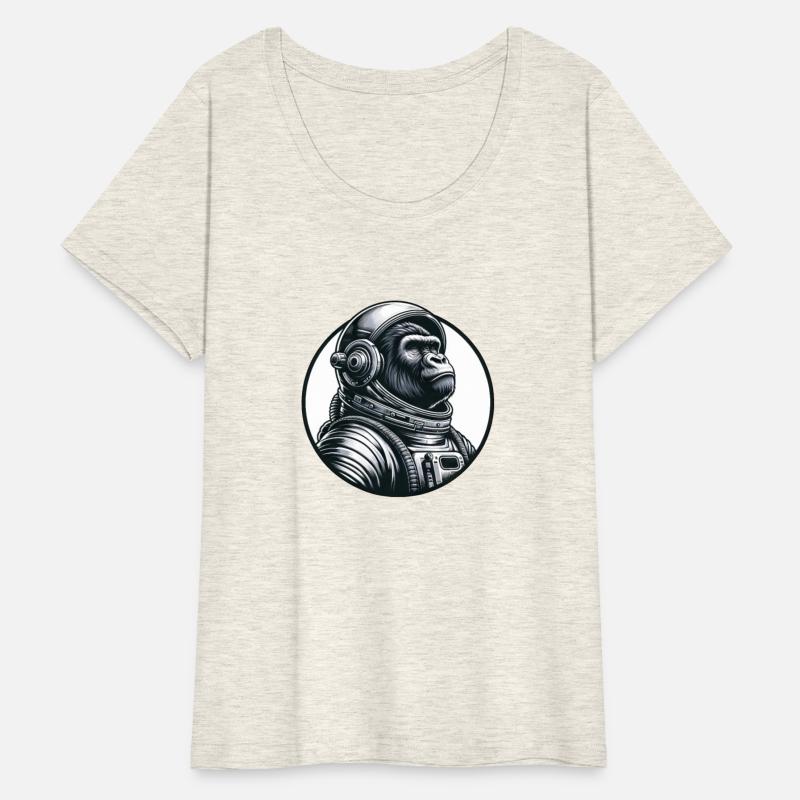 Chimpanzee Astronaut in Space