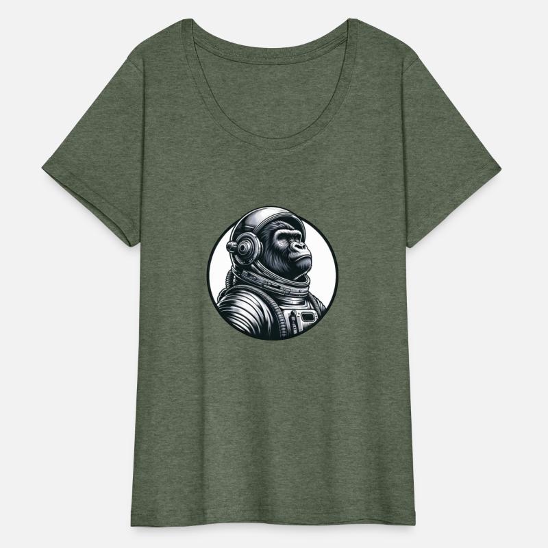 Chimpanzee Astronaut in Space
