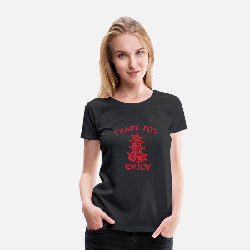 Chinese Takeaway Food Thank You Enjoy Asian