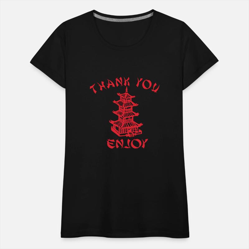 Chinese Takeaway Food Thank You Enjoy Asian