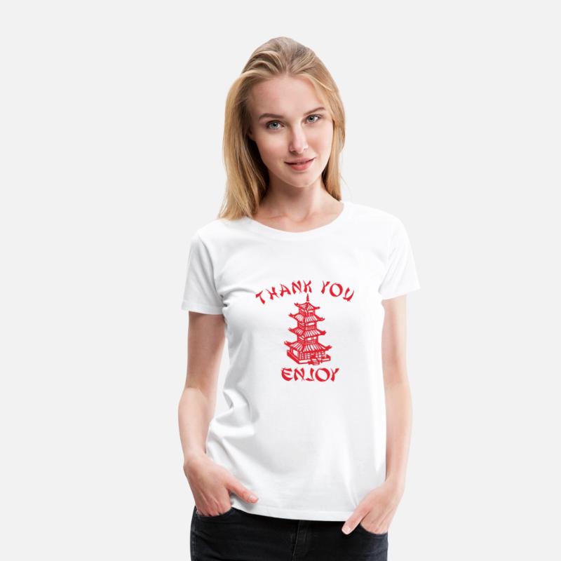 Chinese Takeaway Food Thank You Enjoy Asian