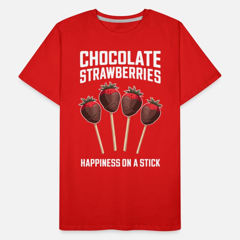 Chocolate Strawberries Happiness On A Stick