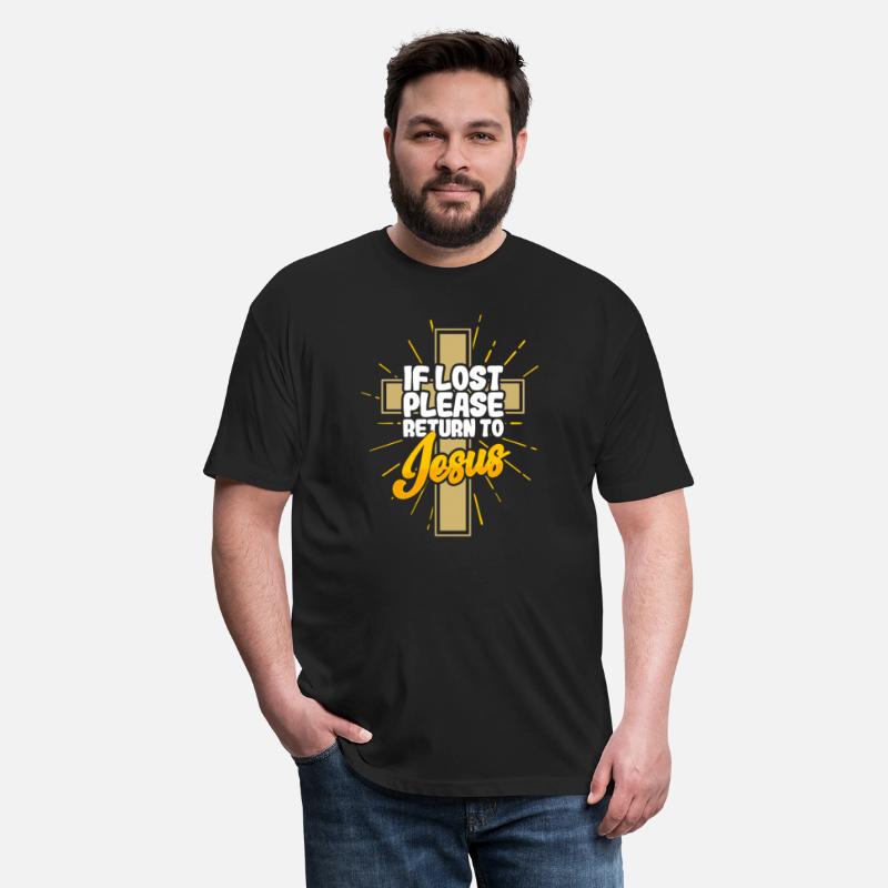 Christian Shirt - If Lost Please Return To Jesus