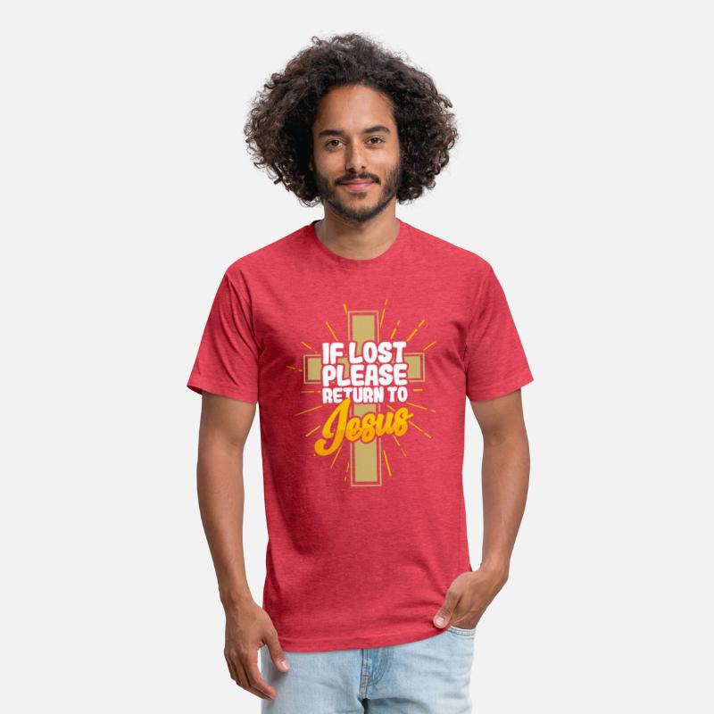 Christian Shirt - If Lost Please Return To Jesus