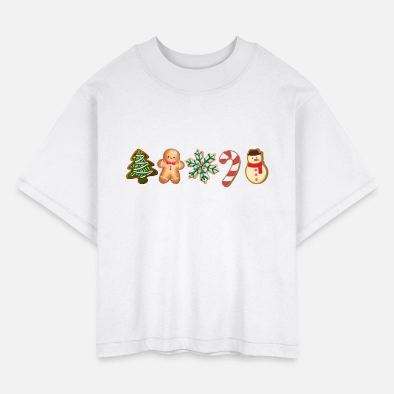 Christmas cookie factory design