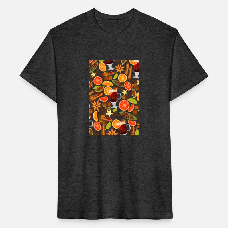 Christmas Mulled Wine Ingredients Pattern