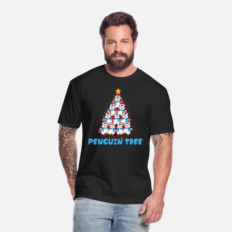 Christmas Tree Penguin Tree Christmas Firs