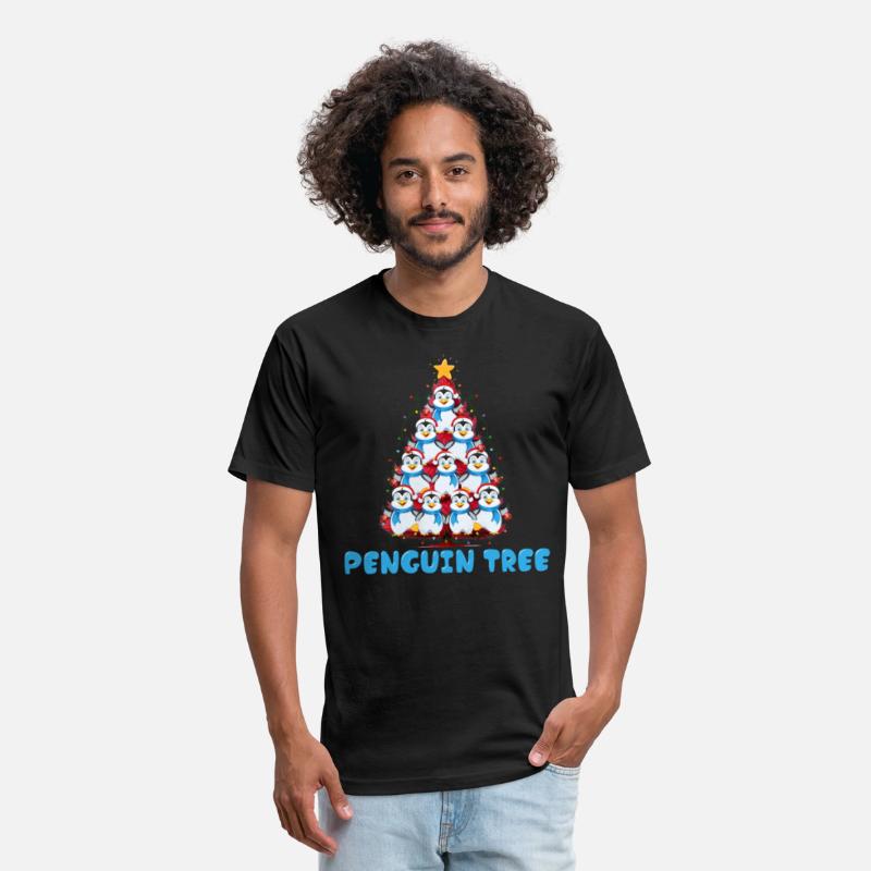 Christmas Tree Penguin Tree Christmas Firs