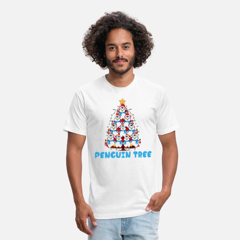 Christmas Tree Penguin Tree Christmas Firs