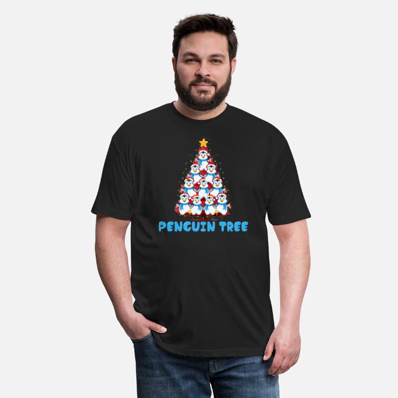 Christmas Tree Penguin Tree Christmas Firs