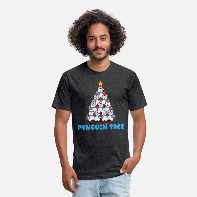 Christmas Tree Penguin Tree Christmas Firs