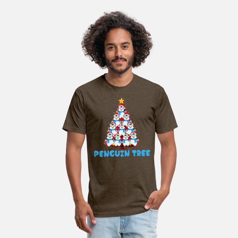Christmas Tree Penguin Tree Christmas Firs