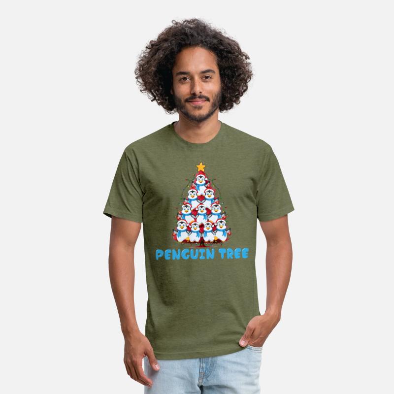 Christmas Tree Penguin Tree Christmas Firs