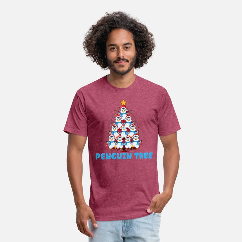 Christmas Tree Penguin Tree Christmas Firs