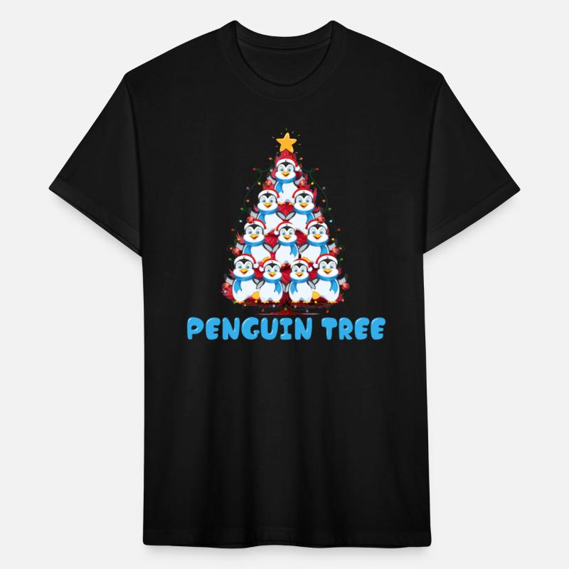 Christmas Tree Penguin Tree Christmas Firs