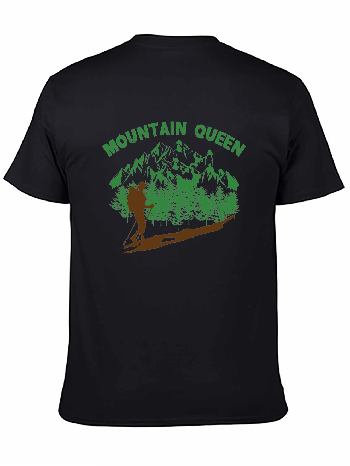 Mountain Queen Graphic Tee - Outdoor Adventure Shirt