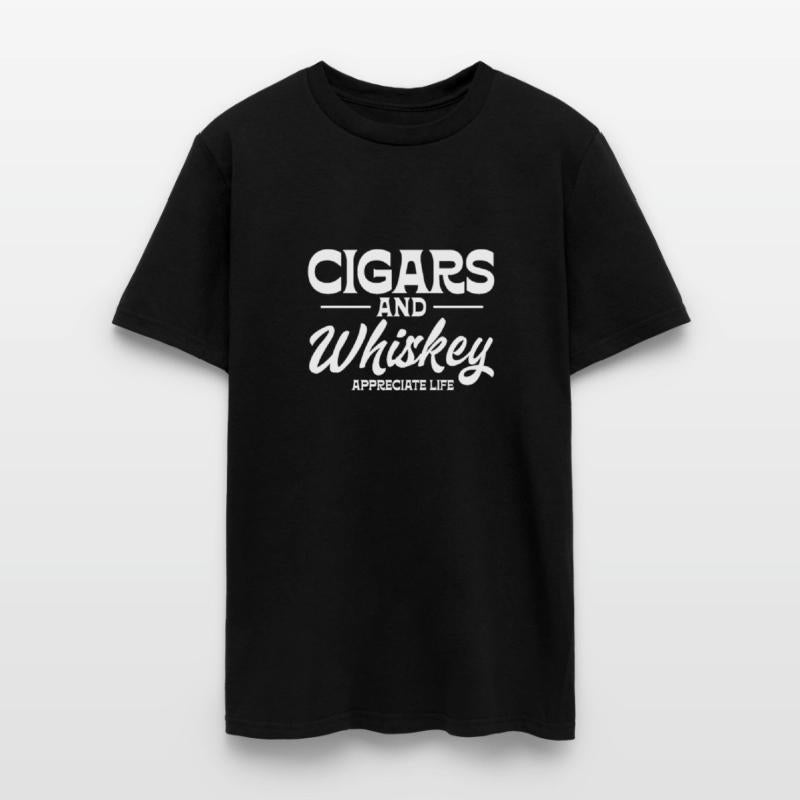 Cigars And Whiskey Appreciate Life