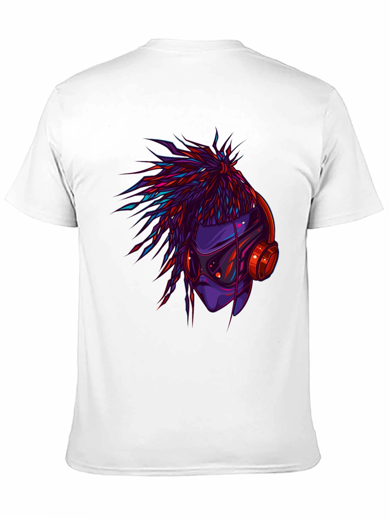 Cyberpunk DJ Graphic Tee - Cool Style