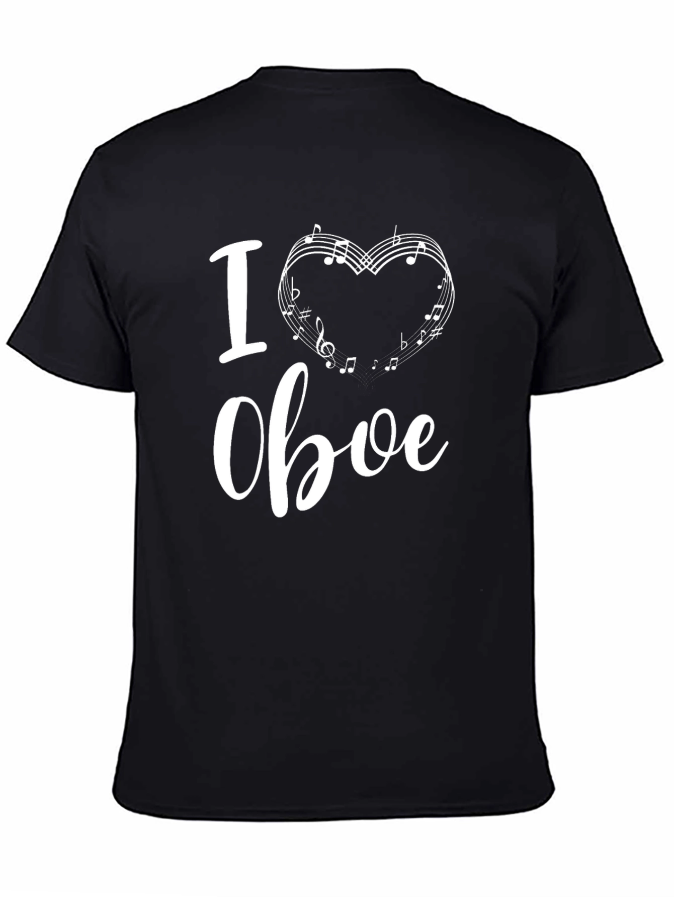 I Heart Oboe T-Shirt Music Lover Tee